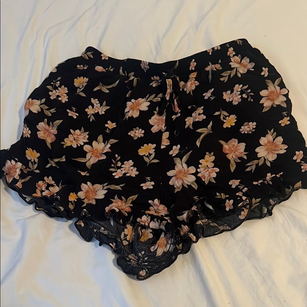 American Eagle Outfitters Black High Waist Shorts